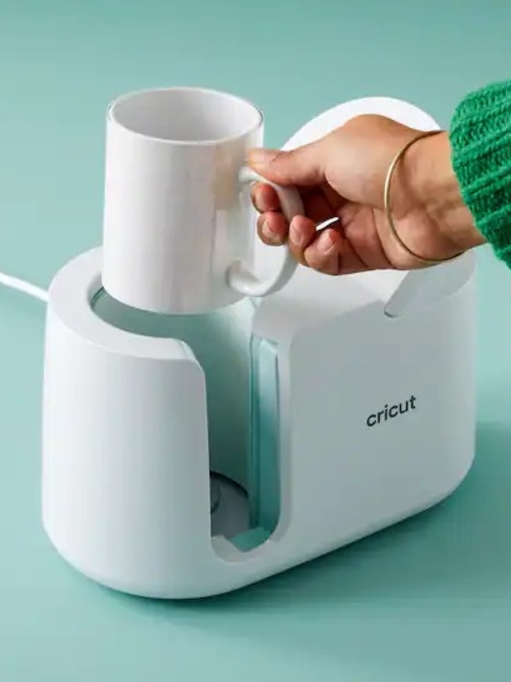 Cricut Mug Press Bundle in White - Compact Mug Heat Press
